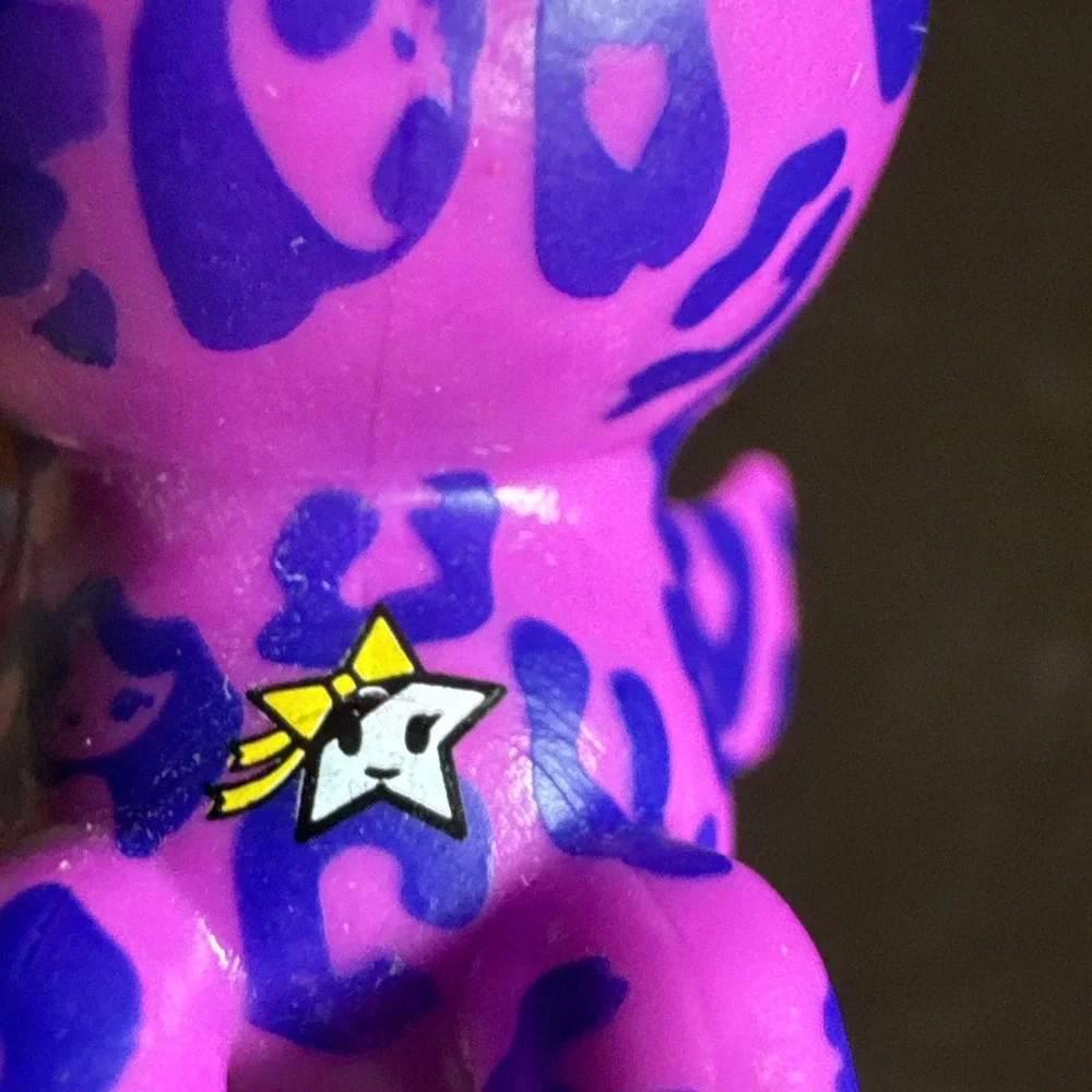 Leora Unicorno figure Neon Star by tokidoki collection‎ 2 in Rare Purple Cheetah